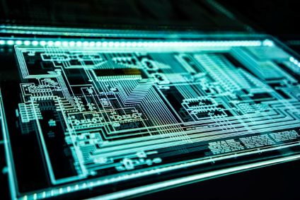 A lighted circuit board